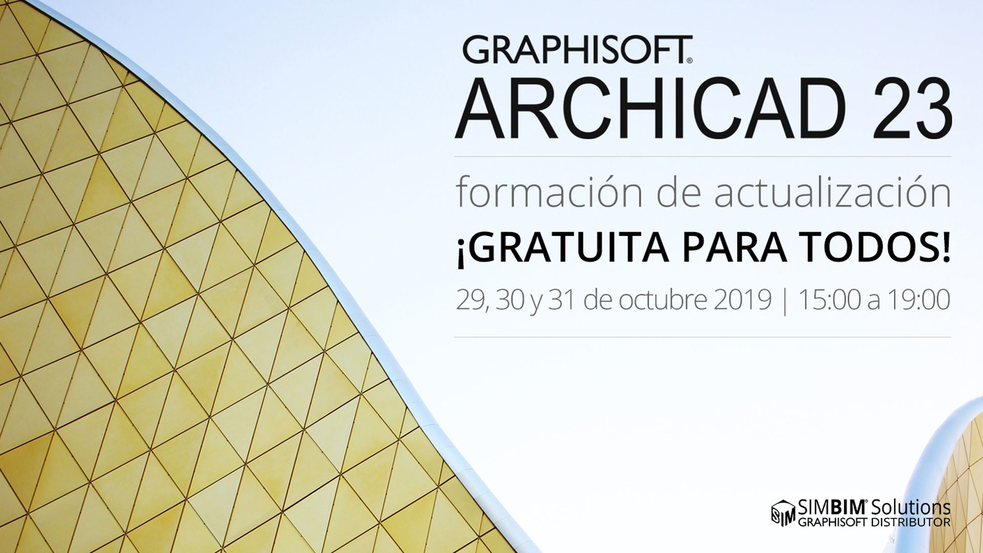 ARCHICAD 23 upgrade training, Free for everyone!
