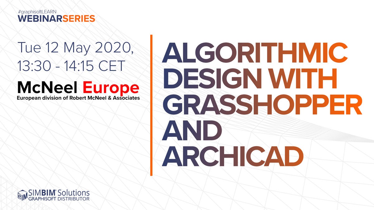 Learn about Algorithmic design with Grasshopper and ARCHICAD in Virtual Room